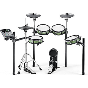 Donner DED 500 PRO Electronic Drum Set with Mesh Heads, and Moving HiHat